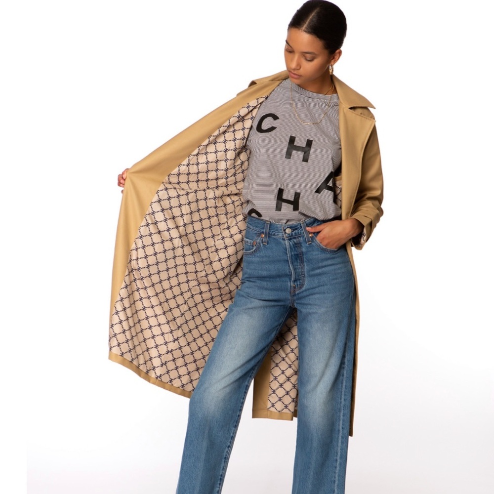 Ellandemm Effortless Trench Coat NWT size S/M
